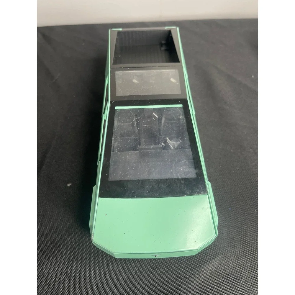 Tesla Cybertruck Toy Model Mint Green Opening Doors Electric Truck 8.5 Inch